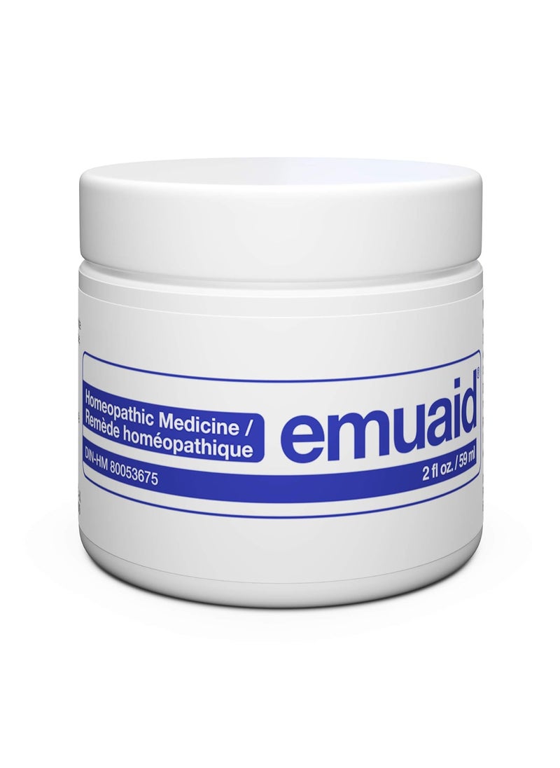 Emuaid emuaid Ointment for Eczema and Psoriasis Relief, Reduces Itching, Pain, Swelling, Regular Strength Treatment for 100+ Skin Conditions, Steroid and Chemical-Free, Suitable for All Ages, 2oz 