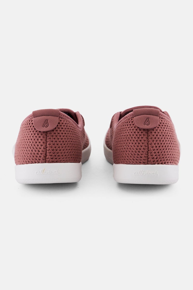 Allbirds Women Tree Skippers Lace Up Running Shoes, Dark Mauve - Image 2