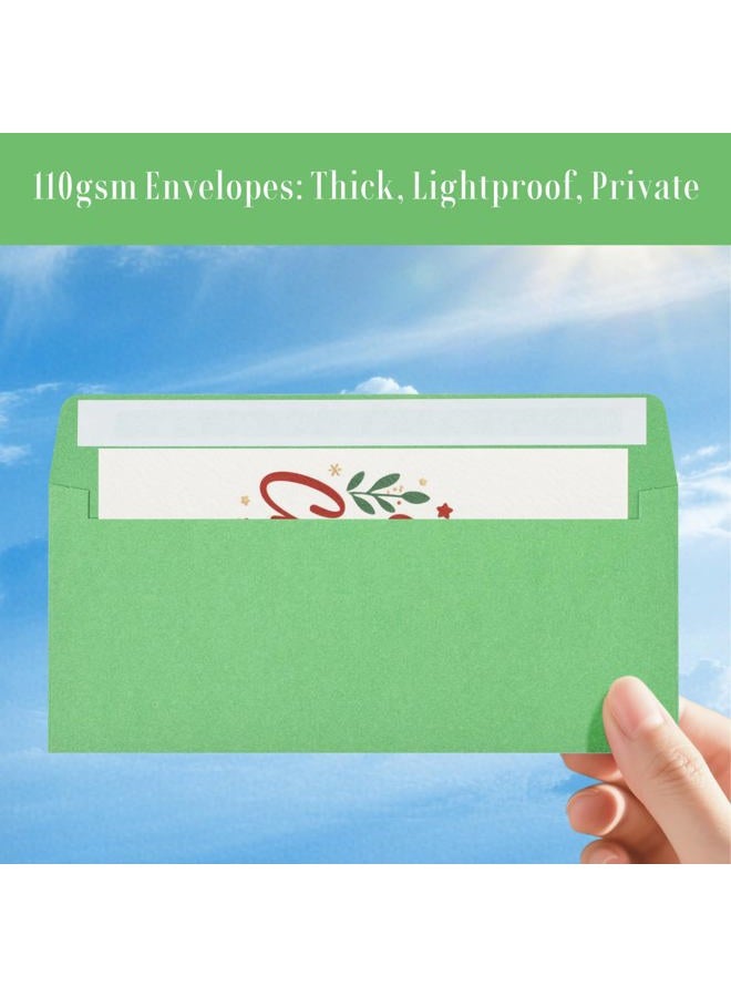 Keketer 50 Pack #10 Colored Business Envelopes Self Seal, 4.13 x 9.49 Inches Standard for Office, Business Checks, Invoices, Letter Mailing, Letters, Invitations - Image 5