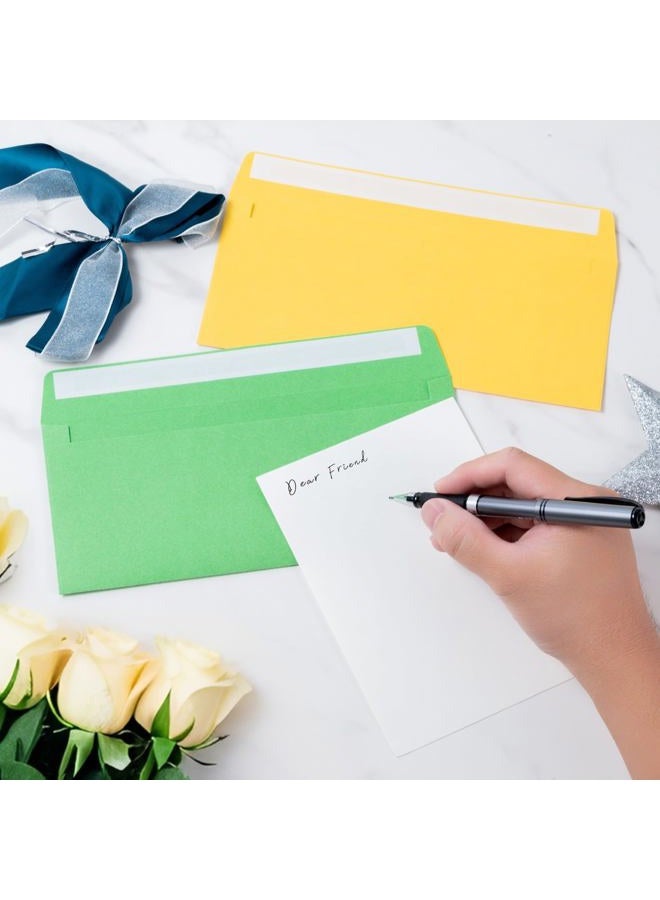 Keketer 50 Pack #10 Colored Business Envelopes Self Seal, 4.13 x 9.49 Inches Standard for Office, Business Checks, Invoices, Letter Mailing, Letters, Invitations - Image 4