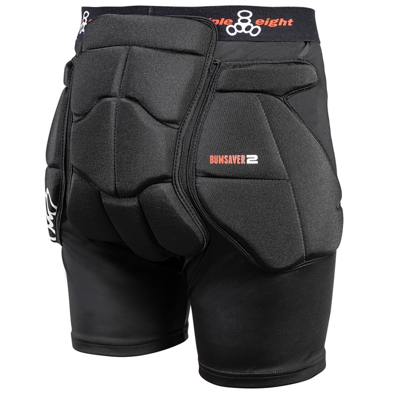 Triple Eight Bumsaver Padded Shorts for Skateboarding Rollerskating Roller Derby Inline Skating Snowboarding and Skiing - Image 2