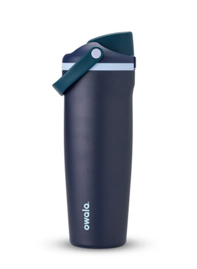 30oz FreeSip Sway Insulated Stainless Steel Water Bottle with Two-Way Spout, Built-In Straw and Bucket Handle, Made for Travel, School, and Sports,  BPA Free, Leak Proof - Image 2