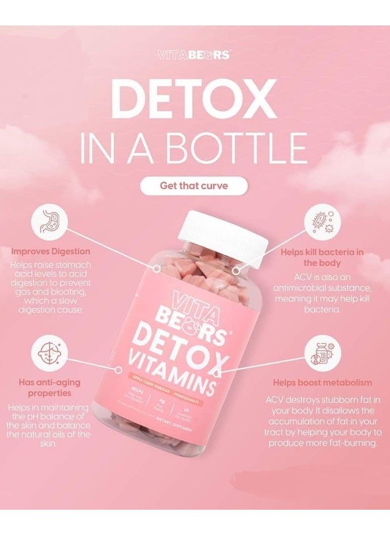 Vita Detox Vitamins 60 Gummies  - Image 3
