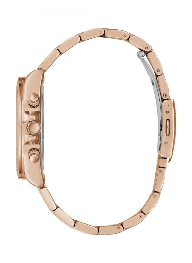 GUESS Women Eclipse Analog Quartz Rose Gold Stainless Steel Band Watch GW0314L3 - 38mm - Image 3