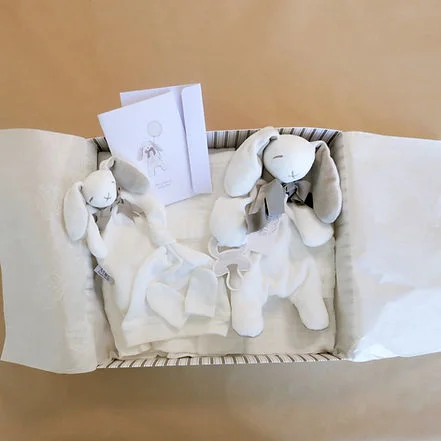 Maud N Lil Organic Luxury Bunny Baby Gift Box