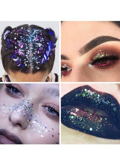 Ucanbe UCANBE 16 Color Diamond Shine Eyeshadow Palette for Dazzling Metallic Stage Looks  - Image 5