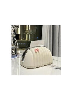 Elegant tissue box with bow decorated handbag with zipper for easy use and storage of tissues. - pzsku/Z3772541BF1798E94B9C0Z/45/_/1739798878/aa43fb11-a209-492d-9d5c-bf69195dc5fe