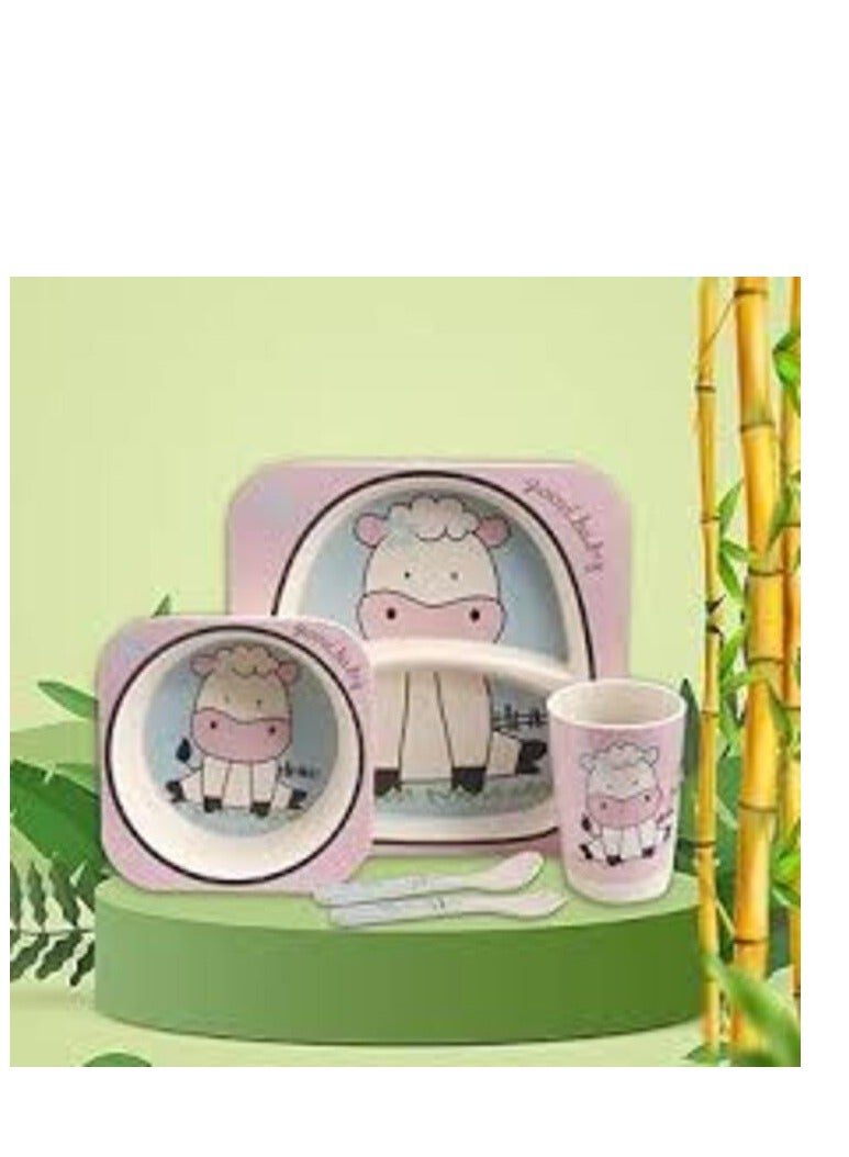 Factory Price سعر المصنع - أدوات المائدة من الخيزران - بقرة - Image 2