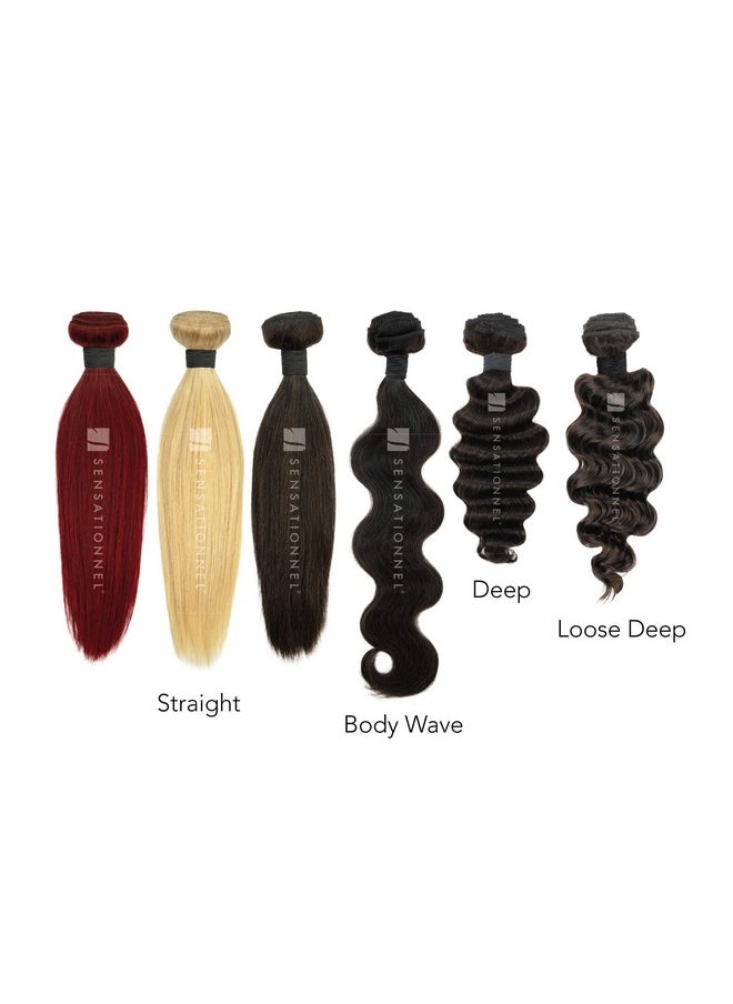 Sensationnel - Empire Yaki Weave Hair Virgin Human Hair Extensions Yaki Texture Hair For Weaving And Sew In Styles Straight Yaki 1 Pack (14 Inch M51) - Image 1