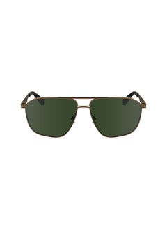 Calvin Klein Jeans FULL RIM METAL MODIFIED RECTANGLE CALVIN KLEIN JEANS SUN CKJ24202S  5913 (704) AMBER GOLD  - Image 1
