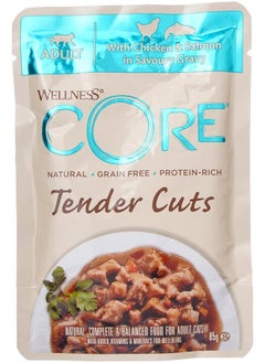 Tender Cuts Chicken And Salmon Cat Food In Gravy Pouch 85 G - pzsku/Z3772C308AC7A33ABC1ECZ/45/_/1722831424/bde3c5ea-c8c7-429f-826a-51e5ebf07335