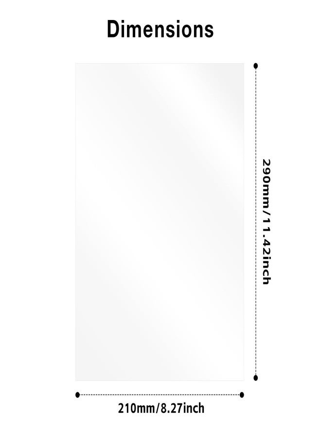UniTak3D Photon Mono M5s FEP Release Film 210*290mm Compatible with Anycubic Mono M5s Pro/Mono M5s/Mono M5,Photon M3 Premium,for ELEGOO Saturn 3,Saturn 3 Ultra,Saturn 2,Saturn 8K,Halot Mage/Pro 3D Printer-5pcs - Image 2