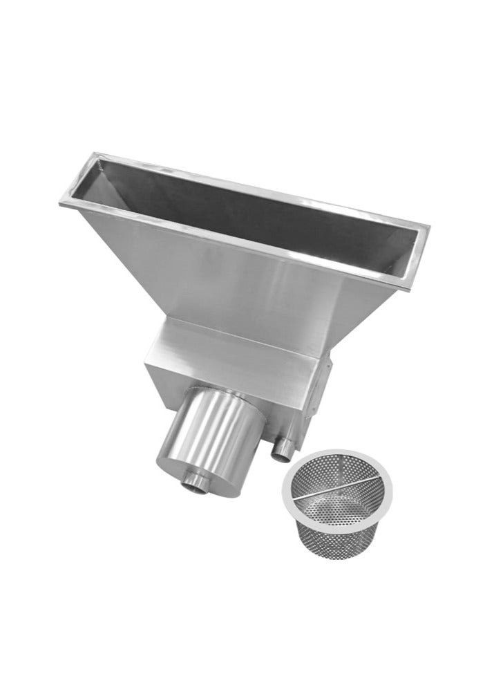 POOL MART Pool Skimmer SS 316 (640mm Long Mouth) [SKL600L] - Image 4