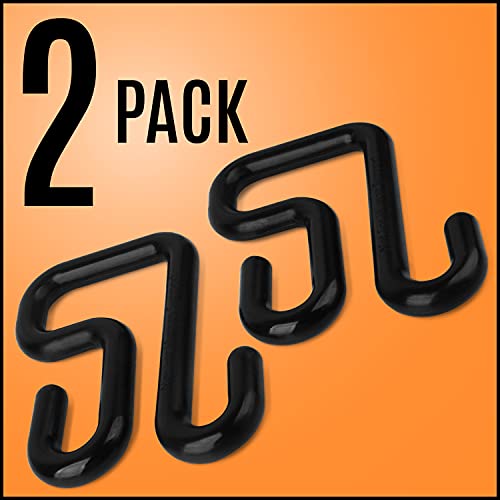Impresa Lineman Bucket Hooks Set - 2-Pack, 3-Inch, Black - Bucket Truck & Aerial Hooks for Oval Bag & Tool Apron - Image 4