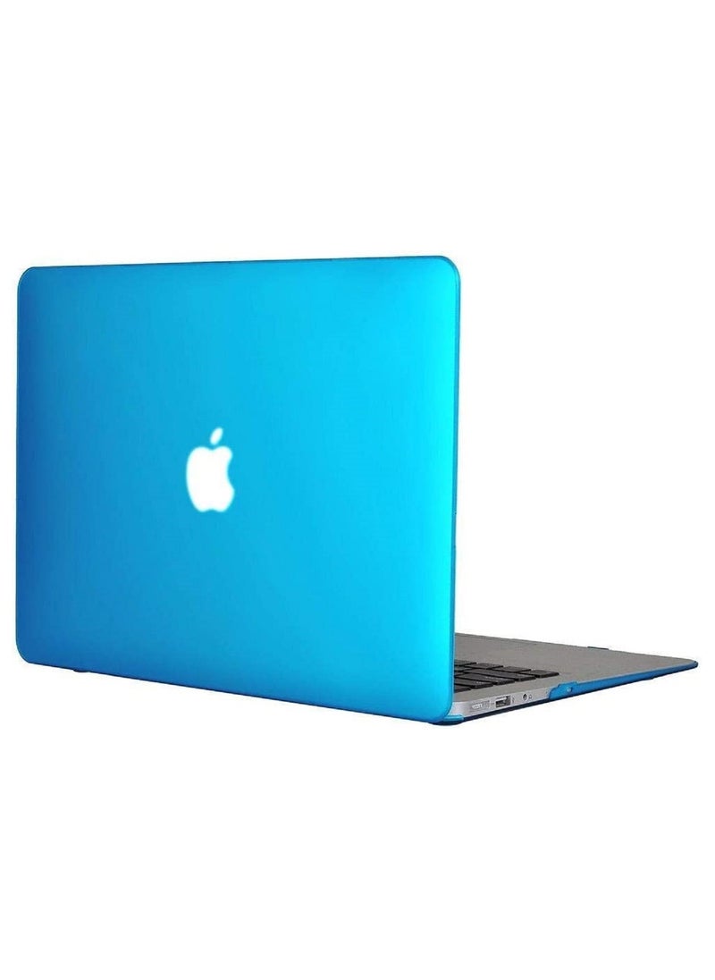 Mufaens Hard Shell Case Cover Compatible with Older Version MacBook Air (13 & 13.3-inch, 2010-2017 Release) Model: A1369/A1466, (MC503xx/A, MC504xx/A, MC965xx/A, MC966xx/A, MD231xx/A, MD232xx/A, MD760xx/A, MD761xx/A, MD760xx/B, MD761xx/B, MJVE2xx/A, MJVG2xx/A, MMGF2xx/A, MMGG2xx/A, MQD32xx/A, MQD42xx/A, MQD52xx/A) Sky Blue  - Image 3