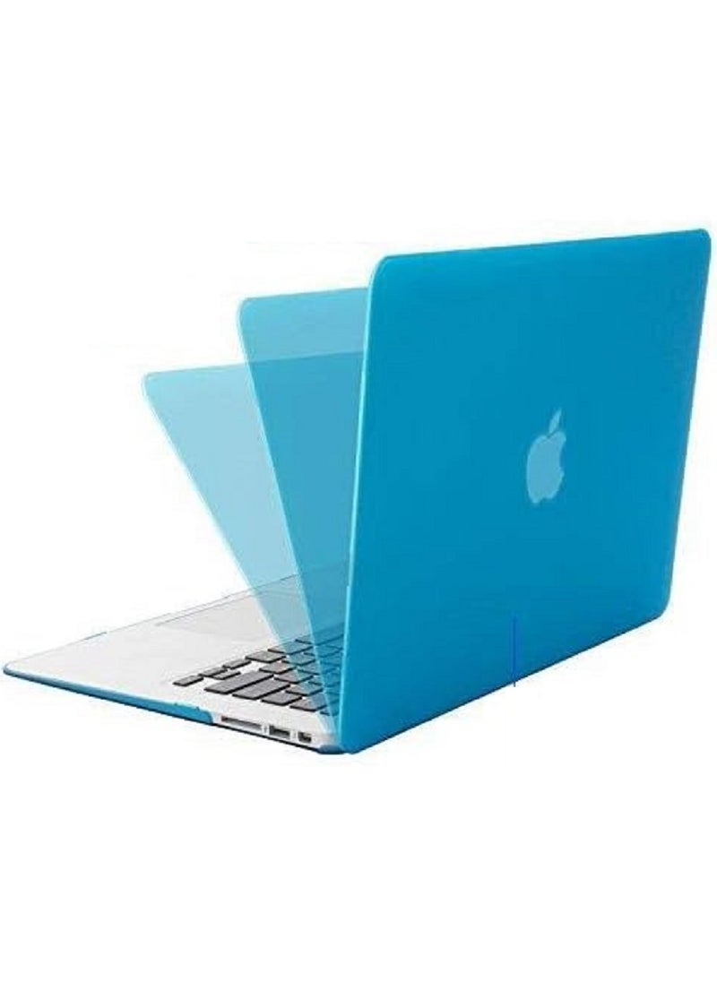 Mufaens Hard Shell Case Cover Compatible with Older Version MacBook Air (13 & 13.3-inch, 2010-2017 Release) Model: A1369/A1466, (MC503xx/A, MC504xx/A, MC965xx/A, MC966xx/A, MD231xx/A, MD232xx/A, MD760xx/A, MD761xx/A, MD760xx/B, MD761xx/B, MJVE2xx/A, MJVG2xx/A, MMGF2xx/A, MMGG2xx/A, MQD32xx/A, MQD42xx/A, MQD52xx/A) Sky Blue  - Image 4