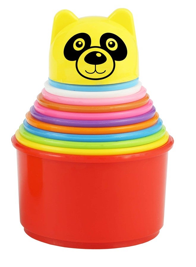 TOY FUN 2 in 1 Stacking Toys for Kids, Stacking Rings and Stacking Cups Educational Set Combo Pack - Image 4