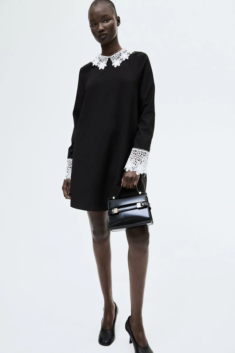 H&M Lace-detail dress