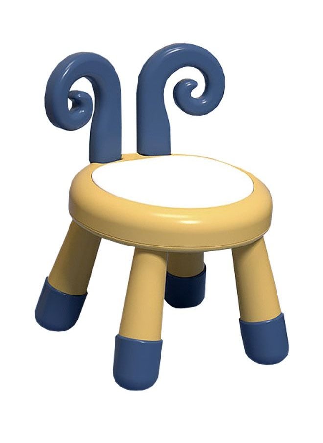 ZCM-HAPPY Baby Sheep Horn Back Chair Non-slip Small Chair  - Image 1