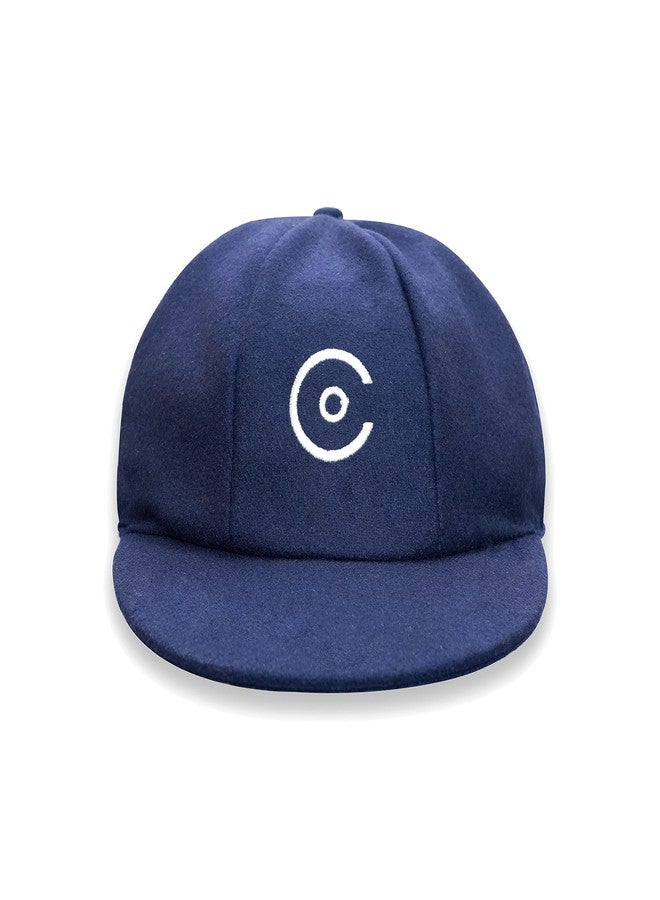 Coreteq Unisex Melton Wool Traditional Baggy County Cap Cricket (Pack of 1) (Free Size, Admiral Blue) - Image 3