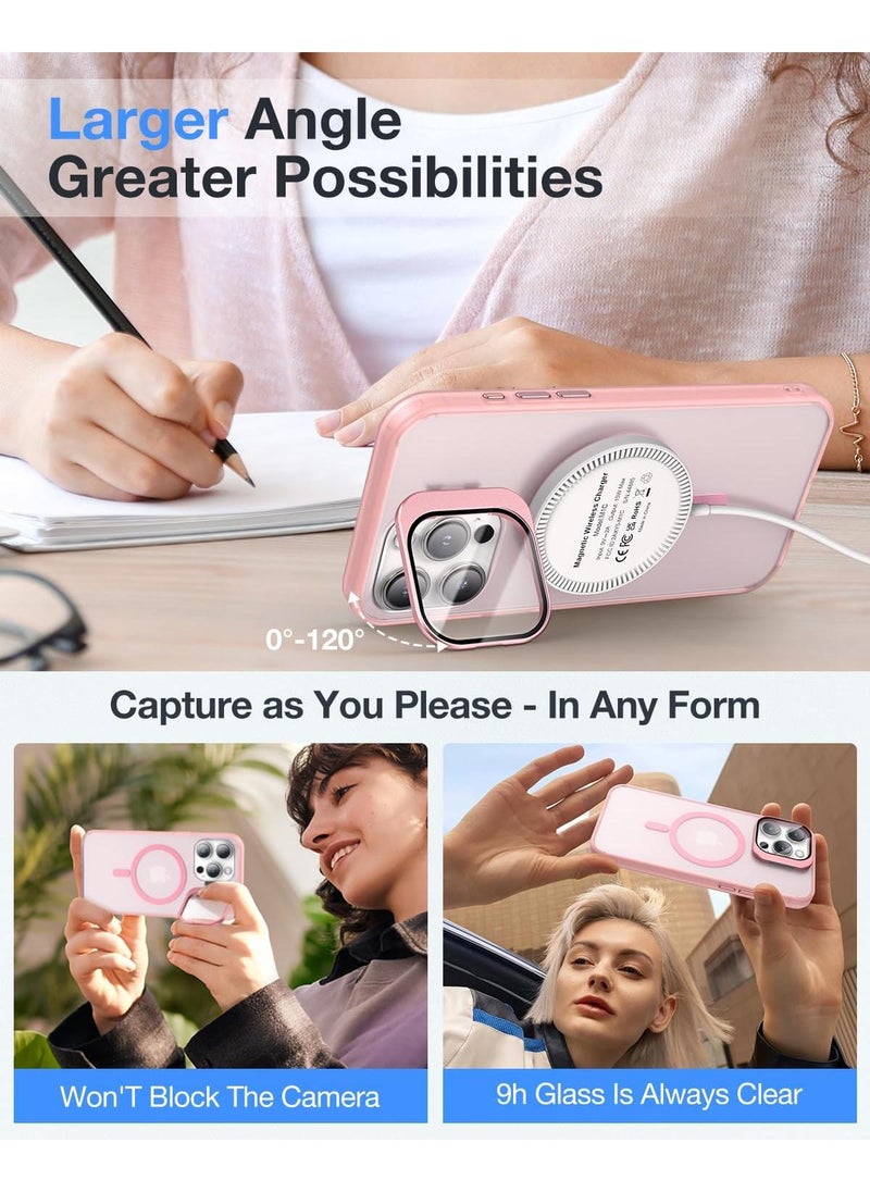 Y&D Lens Holder Phone Case With MagSafe Supports Magnetic Charging TPU PC Case Shock Absorbing Screen And Camera Protection For Apple 15  - Image 3