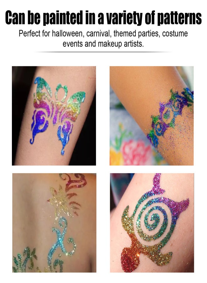 Glitter Tattoo Skin Glue Face Body Painting Eye Makeup Makeup Sequins Glitter Skin Tattoo Glue - Image 3