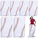 Cindeer 12 Pcs Potato Sack Race Bags Sports Themed Potato Race Jumping Bags 40 x 20 Inches for Adults Family Party Games and Activities Party SuppliesBaseball - Image 2