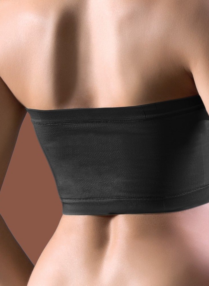 Ellina Padded Bra - Band for Women Girls Black  - Image 2