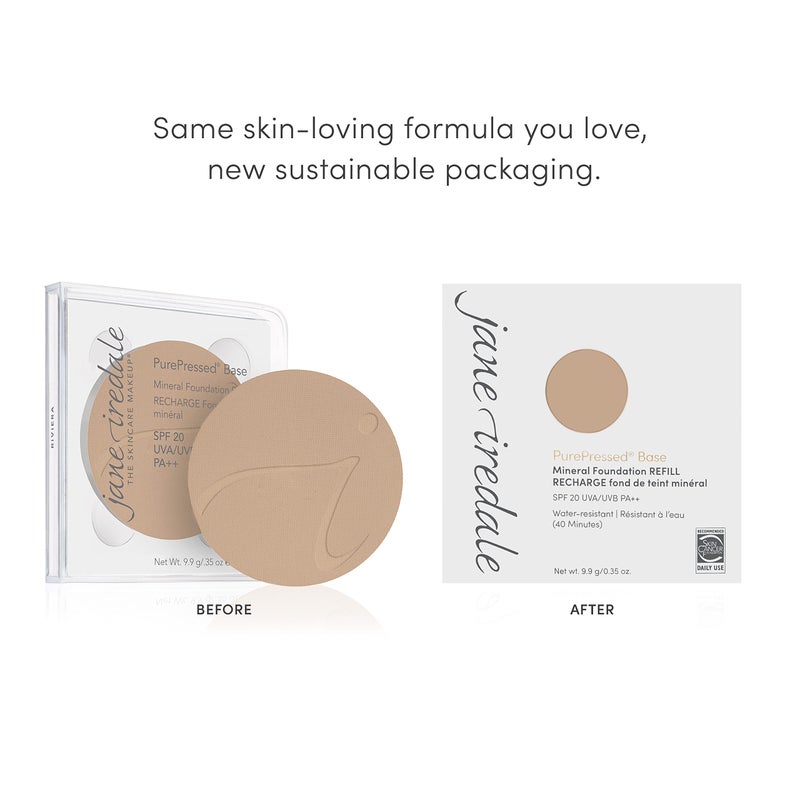 Jane Iredale PurePressed Base Mineral Foundation, Caramel - Refill - Image 5