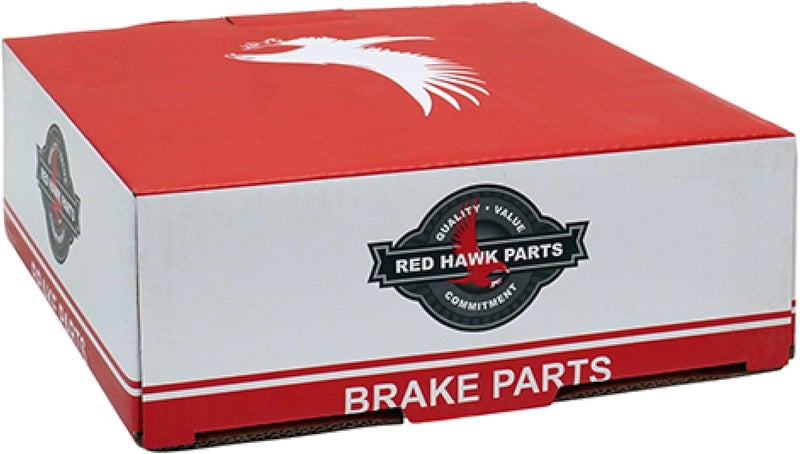 Red Hawk BRK-008 Brake Drum Compatible with/Replacement for Club Car DS 1981-1994, E-Z-GO 1977-1981, Yamaha 1982-2007 1011137, 17082G1, J17-46521-00-00, J55-G6521-00-00, J55-G6521-01-00 Golf Carts - Image 2