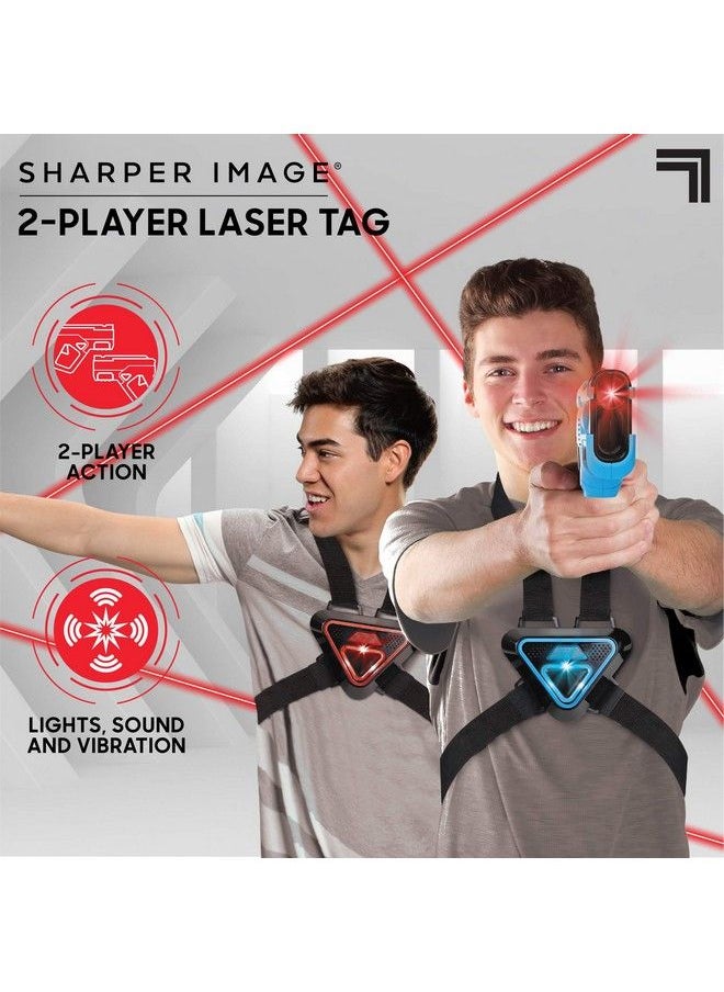 Sharper Image Twoplayer Toy Laser Tag Gun & Vest Armor Set For Kids Safe For Children And Adults Indoor & Outdoor Battle Games Combine Multiple Sets For Multiplayer Freeforall!  - Image 3