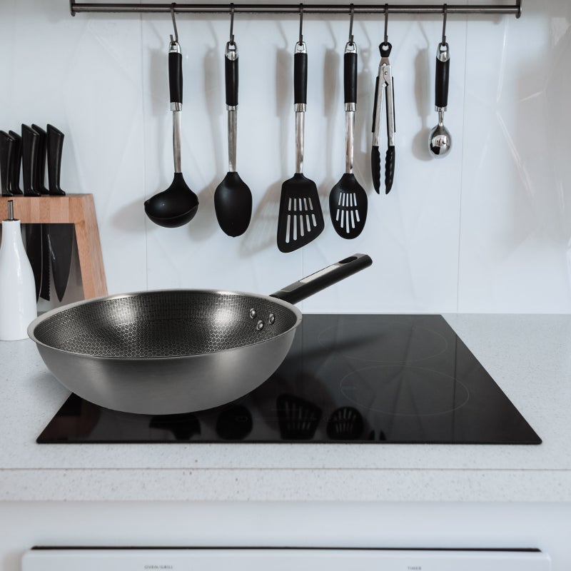 🍳 مقلاة بطبقة عسلية للطهي المتساوي ومقبض مريح - Image 3