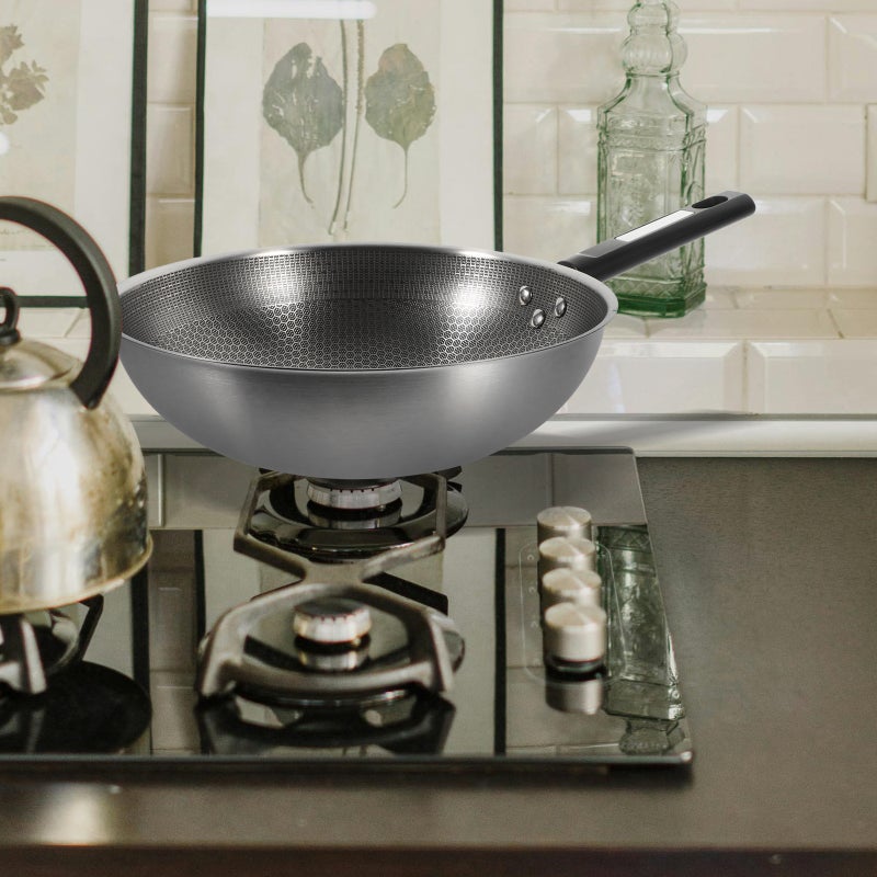 🍳 مقلاة بطبقة عسلية للطهي المتساوي ومقبض مريح - Image 5