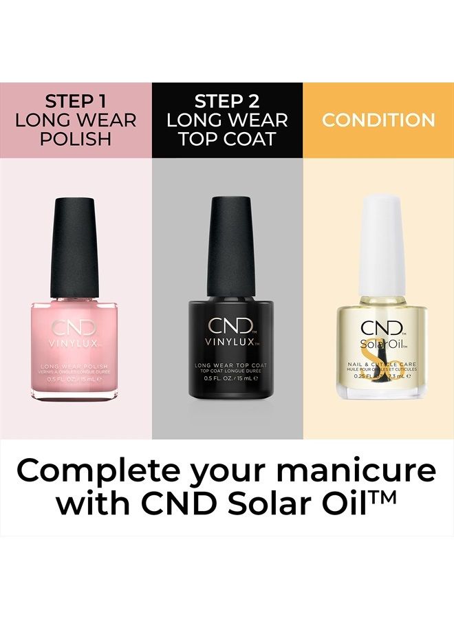 CND Vinylux Longwear Nude Nail Polish, Gel-like Shine & Chip Resistant Color, 0.5 Fl Oz - Image 5
