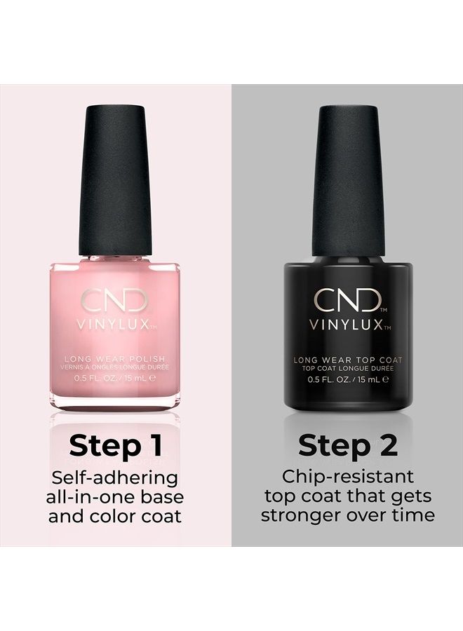 CND Vinylux Longwear Nude Nail Polish, Gel-like Shine & Chip Resistant Color, 0.5 Fl Oz - Image 4