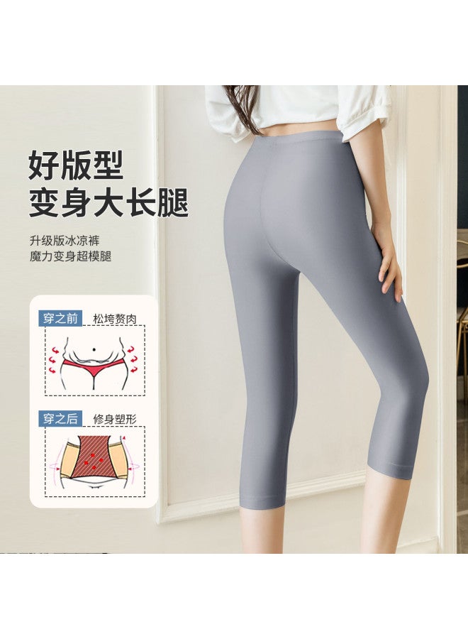 Your Sun Seven-Eighths Leggings For Women, Summer Slimming Yoga Pants, Tight-Fitting Bicycle Shorts For Outdoor Wear - Image 4