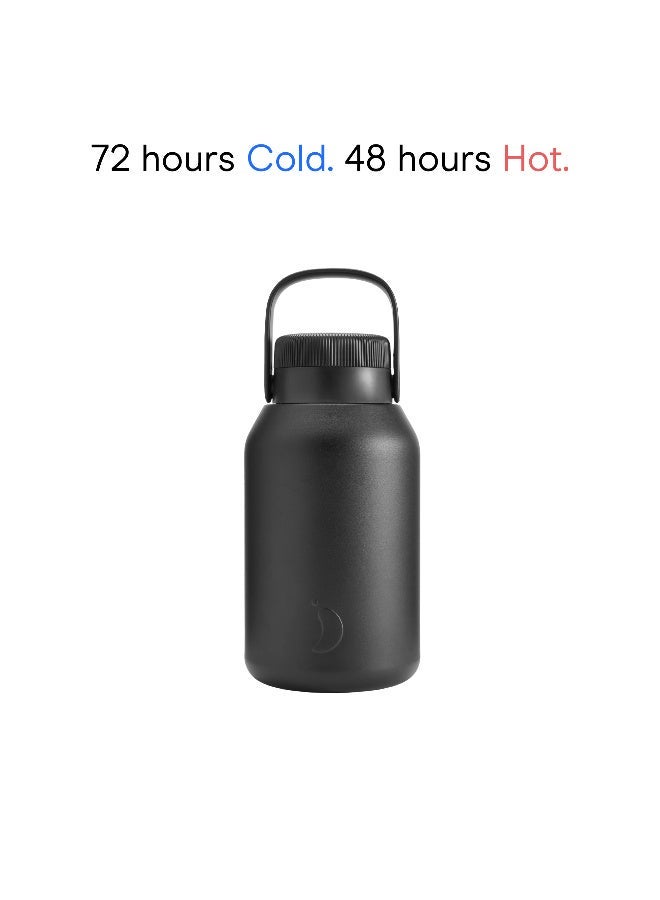 Chilly's | Water Bottle | Big Mouth | 2.0 Liter | Abyss Black - Image 2