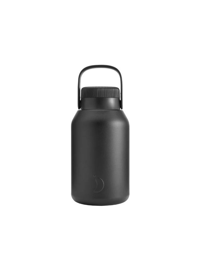 Chilly's | Water Bottle | Big Mouth | 2.0 Liter | Abyss Black - Image 1