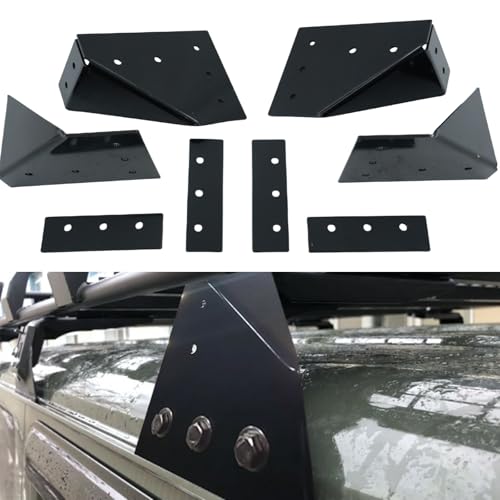 RoloTippi Side Mount Trailer Roof Rack Bracket for Awning Teardrop Ladder Camper RV Utility Box Enclosed Trailer CustomMade HeavyDuty Rack Brackets for Front Runner Rack Basket Rack or Rooftop Tent - Image 1