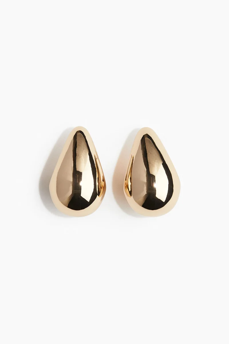 H&M Large dome earrings