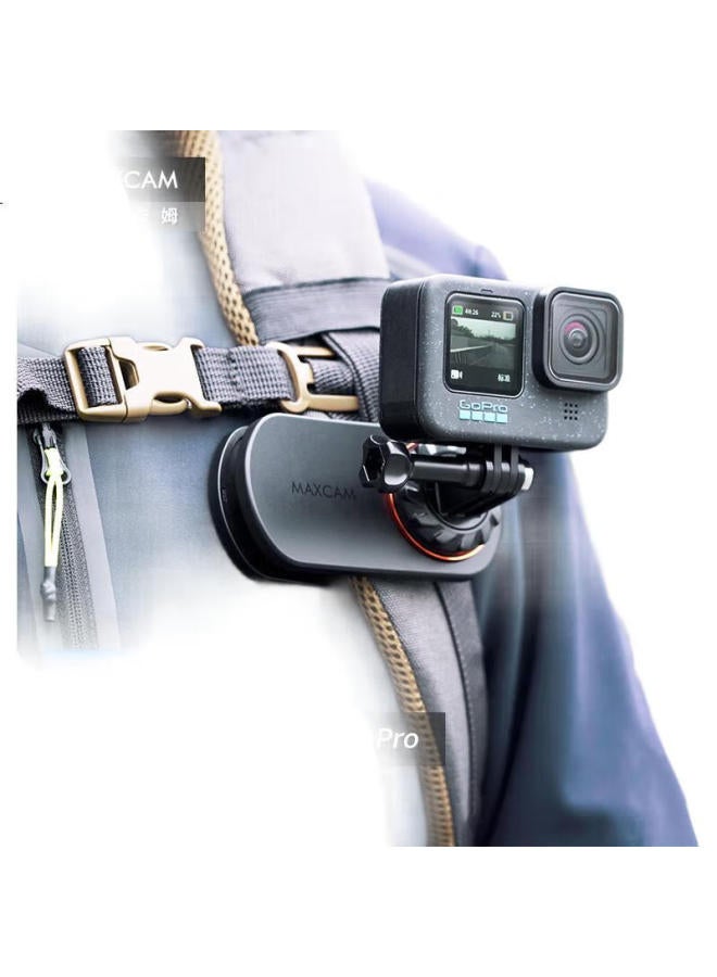 Maxcam/Maisikamu, Suitable For Ace Pro 2/Gopro 13/12/11 Action Camera Backpack Strap, Fixed Base, Shoulder Strap, Backpack Strap Clip, Bracket Accessories - Image 2
