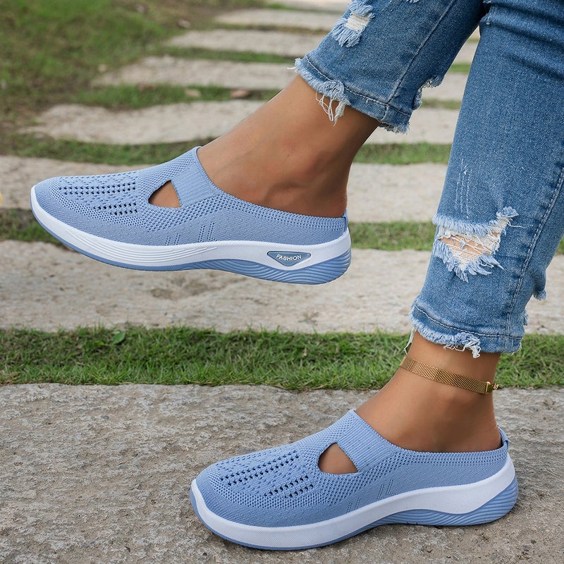 Women's Breathable Casual Slip-on Shoes with Soft Sole for Middle-aged Women - Image 4