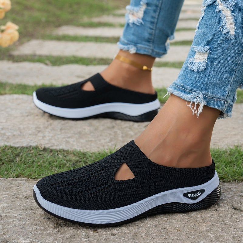 Women's Breathable Casual Slip-on Shoes with Soft Sole for Middle-aged Women - Image 2