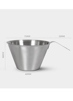 Stainless Steel Espresso Coffee Measureing Cup 90ML Metal Milk Jug Espresso Shot Cup with Scale Home Cafe Shop Drinkware Mesure Jug - pzsku/Z37745E8A1EE9095FD027Z/45/_/1671878529/ff7f0daf-cba1-41eb-b640-ec4e6f794a1e