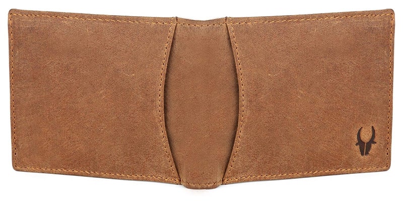 Wildhorn RFID Protected Leather Wallet for Men, Tan Hunter - Image 5
