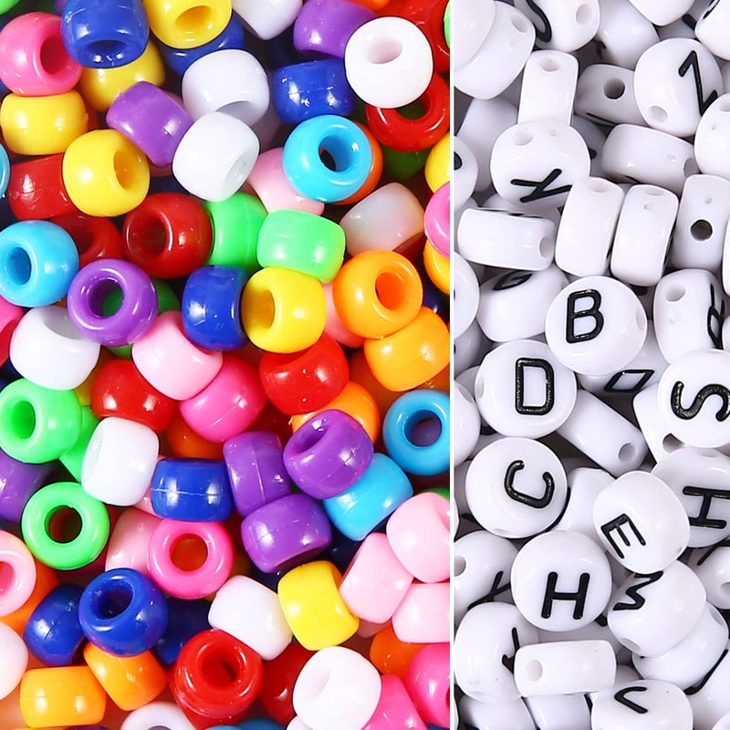 Eppingwin Beads and Bead assortments 1200 Kandi Pony Beads