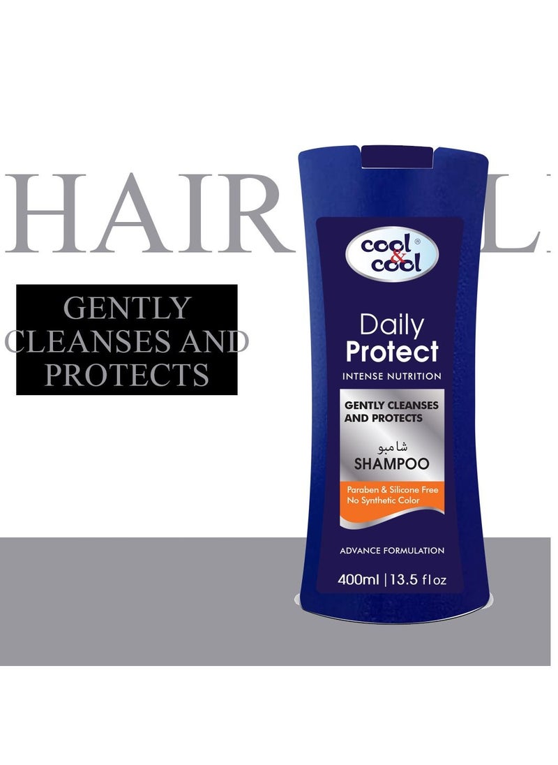 Cool & Cool - C&C Shampoo Daily Protect 400ml - Image 1