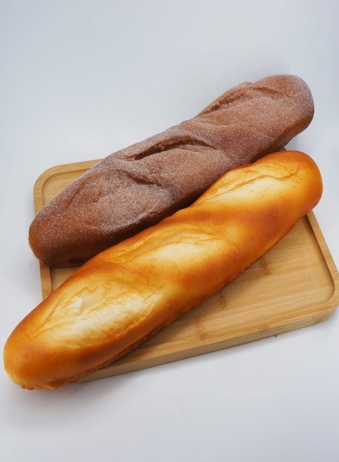 GiftYou Fake Baguette and Realistic French Bread Loaf - Artificial Cake Dessert Decor and Faux Pastries Food Replica for Kitchen and Bakery Display (Baguette) - Image 5