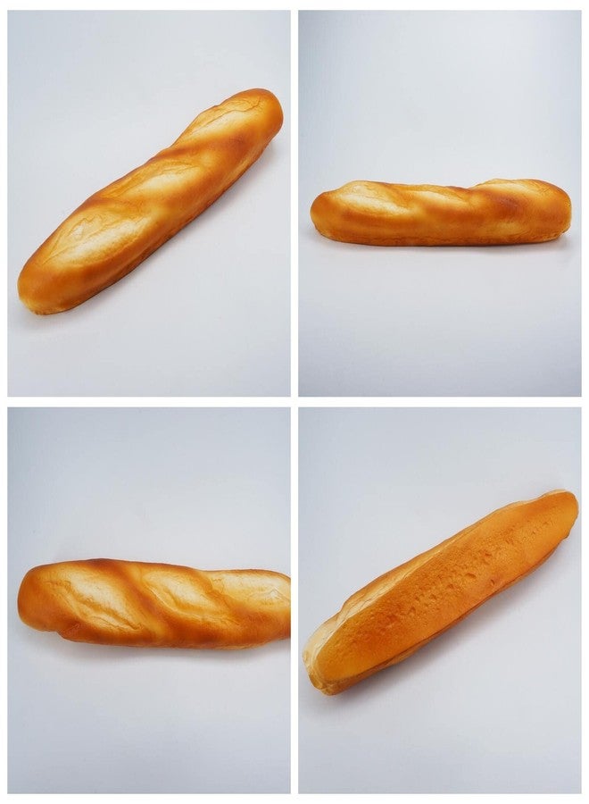 GiftYou Fake Baguette and Realistic French Bread Loaf - Artificial Cake Dessert Decor and Faux Pastries Food Replica for Kitchen and Bakery Display (Baguette) - Image 3