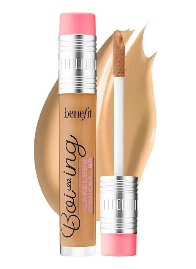 benefit - Benefit Boi-ing Cakeless Concealer #8 Keep On (Medium-Tan Cool) – Full Coverage, Lightweight Formula for Dark Circles & Blemishes, 5ml - Image 1